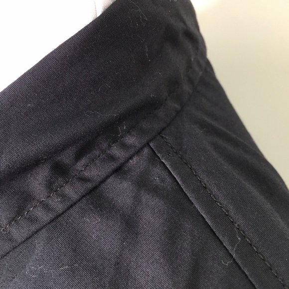 Prospective Flow Women's Black Short Sleeve Button Down Shirt Dress Size Small - Picture 8 of 16